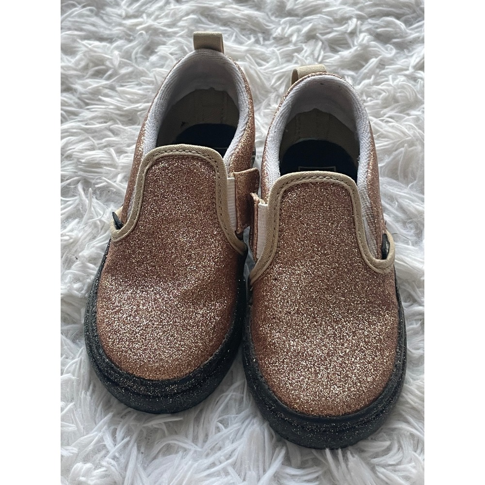 Vans Party Glitter Slip-On Sneakers